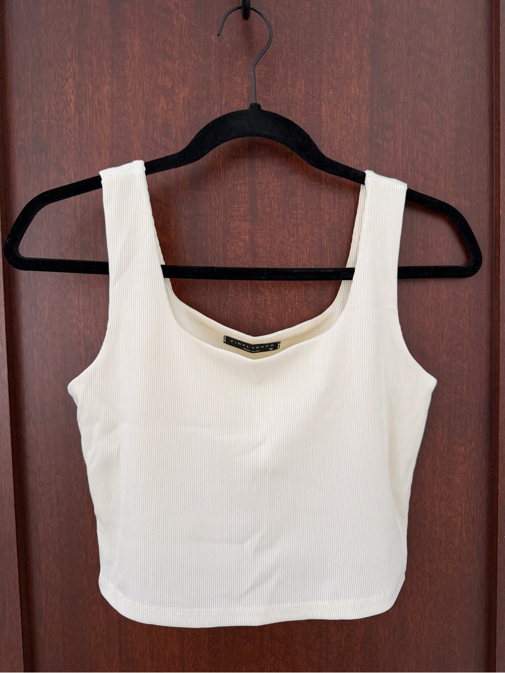 Cropped Ribbed Tank